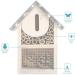 Navaris Wooden Insect Hotel - Natural Wood Garden Shelter for Bees, Butterflies, Ladybirds - 15 x 8 x 20 cm - Buy Online on SooperMarket.com