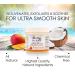 Keys Salt Scrub Premium Exfoliating Sea Salt Body Skin Scrub - Mango Coconut Travel Size 3.4 oz | Made with Pure Florida Sea Salt, Organic Oils, and Nutrients + Wooden Spoon | Pack of 1 - Buy Online on SooperMarket.com