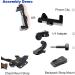 Jamuil's Chest Strap & Backpack Holder with Phone Clip - Action Camera Accessories for GoPro DJI Osmo Insta360 & iPhone 15/13/12 - Buy Online on SooperMarket.com