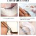 Sunallwell 100 Pairs Under Eye Gel Pads for Eyelash Extensions - Lint-Free Patches for Salon & Individual Use - Buy Online on SooperMarket.com