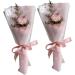 HOMSFOU 4 Pcs Rose Flower Flowers Bouquet Flower Soap Bouquet Gift Flower Bouquet Presents Artificial Bouquet Artificial Flower Bundles Bouquet of Flowers Artificial Carnation Roses - Buy Online on SooperMarket.com