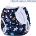Vicloon Reusable Baby Swimming Diapers - Adjustable & Washable 2-Pack (0-3 Years) - Blue Universe/White Robot - Buy Online on SooperMarket.com