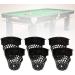 6pcs Plastic Web Billiard Pockets Set for Pool Table - Heavy Duty Net for Home Entertainment - Buy Online on SooperMarket.com