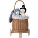 Buy e-Wicker 24 Willow Cart | Pink Basket Trailer for International Shipping - Buy Online on SooperMarket.com