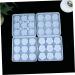 STOBOK 9 Resin Epoxy Silicone Molds Flower Soap Silicone Epoxy Molds Epoxy Resin The Flowers Pendant - Buy Online on SooperMarket.com