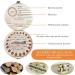 Wooden Baby Tooth Box Keepsake Organizer for Kids - Teeth Storage Souvenir - Buy Online on SooperMarket.com