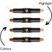 W7 Contour Stick - Double-Ended Creamy Contour & Highlight Makeup - Bronze Shape & Define Skin - Fair Fair 1 count (Pack of 1) - Buy Online on SooperMarket.com