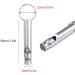 Buy Hezhou 14-Piece Aluminum Sport Whistle Set - Perfect for Camping Hiking & School Activities - Key Ring Included - Buy Online on SooperMarket.com