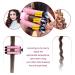 Professional 3 Barrel Curling Iron Hair Waver - 1 Inch Ceramic Curler with LCD Display (Pink) | Perfect for Gorgeous Waves | International Shipping Available - Buy Online on SooperMarket.com