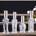 H&D Vintage Refillable Perfume Bottles - 4pcs Glass Spray Bottles | Perfect Wedding Gifts for Her - Buy Online on SooperMarket.com