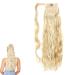 prinfantasy Ponytail Extension with Hair Tie Synthetic Long Curly Wrap Around Pony Tail Hair Extensions for Women MW135 GBMW135 24 inch