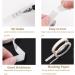 GULELAYAR Nail Art Adhesive Tapes - 8 Rolls Creative DIY Design Striping Tape for Nail Art Decoration - 0.5cm+1.2cm Width - Nail Guide Tips Masking Tape - DIY Nail Tip Accessories - Buy Online on SooperMarket.com