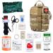 MineUp first aid set outdoor 46 pieces first aid trauma set survival set first aid kit first aid kit military medical bag for camping hunting hiking at home car and adventure yellow