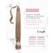 REECHO DIY Braid Ponytail Extension | Long Straight Wrap Around Ponytail Hair Extension - Dark Blonde | 34 Inch 180g | Synthetic Hair for Women - Buy Online on SooperMarket.com