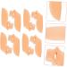 Orthopedic Toe Separator & Thumb Protector - 4 Pairs | Silicone Bunion & Hammer Toe Spacers for Foot Care - Skin Color 7x3.5cm - Buy Online on SooperMarket.com