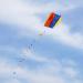 Besra Colorful Parafoil Kite with Long Tail - Easy to Fly Outdoor Fun for Kids & Adults | 20 inch - Buy Online on SooperMarket.com