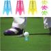 EROMAP Indoor Golf Tees Set - 18 Pcs Plastic Tees for Practice on Turf & Driving Range - Winter Golf Tees in Tall + Short Sizes (Yellow, Green, Pink) - Buy Online on SooperMarket.com