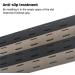 SBGJMY 5 Pack MLOK Keymod Handguard Protector Rail Cover | Rubber Hand Protection for M-LOK Systems - Black - Buy Online on SooperMarket.com