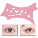 SHZONS Eyeshadow and Eyeliners Stencils Pad | Soft Precision Eyeliners Stencils - Reusable Cleaning Cloths Eye Liners Contour for Makeup Beginners & Beauty Lovers Pink - Buy Online on SooperMarket.com
