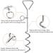 Dog Tie Out Cable and Stake Heavy Duty Dog Tie Out Stake Sturdy Dog Lead Stake Dog Camping Stake for Outdoor Yard and Camping Puppy Pet and Medium Dogs Red - Buy Online on SooperMarket.com