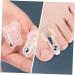 Anneome 4 Pairs Magnetic Splitter Tools for Feet - Pedicure & Yoga Stretcher Dividers for Men & Women - Transparent Valgus Support - Buy Online on SooperMarket.com