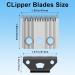 AUDOC Star Blade Replacement For Moser 1400 Lawn Mower | Stainless Steel Adjustable 0.7-3mm Pack of 2 - International Shipping Available - Buy Online on SooperMarket.com