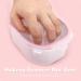 Nail Soaking Bowl Set with Cuticle Remover and Stainless Steel Peeler - 2PC Gel Polish Remover Kit for Manicure and Nail Art - Buy Online on SooperMarket.com
