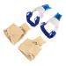 Healeved 1 Set 6 Toe Nail Protector Pedicure Stand Thumb Splint Hallux Valgus Toe Dividers Pedicure Bunion Splint Wrap Appliance Bunion Dropshipping Assorted Color 01 13X6cm