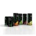 Green Soft Drinks Variety pack  Five different variants with No added Sugar, Naturally Sweetened with 100% Stevia Leaf Extract, Carbonated Soda with real juice  Pack of 6 cans