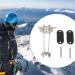 Cane Ice Grip Attachment Outdoor Non-Slip Walking Mobility Crutches Ice Grip Hiking Pole Tip with Protective Rubber Pads - Buy Online on SooperMarket.com