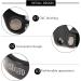 VGEBY1 Bike Seat Post Clamp - 34.9mm Quick Release Aluminum Alloy Tube Clip for 30.4/30.8/31.6mm Seat Post, Black - Buy Online on SooperMarket.com