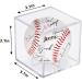 Acrylic Baseball Display Case - UV Protected, Clear Cube for Autographed Memorabilia (1) - Buy Online on SooperMarket.com