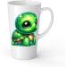 White Ceramic Baby Turtle Mug - Large 483 ml Perfect for Hot Chocolate or Milk Fun and Easy to Use - Buy Online on SooperMarket.com