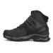 SALOMON Men's Quest 4 GTX High Rise Hiking Boots 9 Magnet/Black/Quarry