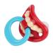 Silicail Baby Pacifier - Funny Sound Wall Design & Flat Nipple for Better Suction - International Shipping Available - Buy Online on SooperMarket.com
