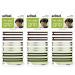 Scunci No-Slip Grip Open Center Stay Tight Barrettes Assorted Colors 6-Count (3-Pack)
