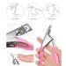 Electric Nail Drill & Acrylic Nail Tips Kit - 36W UV Lamp Gel Manicure Dryer 3D Synthetic Drill & 12 Color Glitter | International Shipping Available - Buy Online on SooperMarket.com