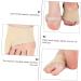 Bunion Spacers Toe Cover Gel Protectors - 1 Pair | Toe Sleeve, Splint, Socks & Separator for Foot Care | Pedicure Arm Pad - 19x6.5cm - Buy Online on SooperMarket.com