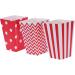 KOMBIUDA 48pcs Gift Bag Candy Bar Bag Party Candy Cartons Popcorn Carton Candy Buffet Bags Party Bag Disposable Chicken Popcorn Box medium Red - Buy Online on SooperMarket.com