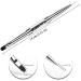 LEQ Dual-Ended Nail Design Brush | Rhinestone Handle UV Gel Nail Art Tool - Buy Online on SooperMarket.com