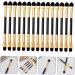 HAPINARY 15pcs Eye Shadow Brush Dual Ended Makeup Brush Make up Accessories Mini Accessories Soft Rubber - Buy Online on SooperMarket.com