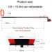 Water Fed Telesbrush 3.6-10.8M Window Cleaning Pole Window Squeegee Window Cleaning Kit Window Extendable Long Reach Cleaning Tool/50Cm Brush/24Ft/7.2M 35cm Brush Head 12M/39FT - Buy Online on SooperMarket.com
