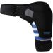 Predolo Neoprene Shoulder Support with Pressure Cushions | Compression Sleeves & Support Belt for Men & Women - Blue Left & Right Fit - Buy Online on SooperMarket.com