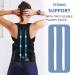 ABACKH Back Brace Posture Corrector for Women and Men - Adjustable Posture Back Brace for Upper and Lower Back Pain Relief - Improve Back Posture and Lumbar Support S(24"-29") Small - Buy Online on SooperMarket.com
