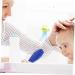 2pcs Silicone Scalp Scrubber & Shampoo Brush Set for Baby Exfoliating & Massage - Shower & Body Cleaning Accessory - Buy Online on SooperMarket.com