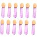Baluue 100pcs Eyeshadow Brush Kit Beauty Sponge Women Eyeshadow Applicator Makeup Eye Sponge Violet 3.6X1.2 cm Violet - Buy Online on SooperMarket.com