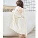 Gneliwm Baby Hooded Bath Towel Swaddle Wrap Blanket - Ultra Soft Coral Velvet Poncho for Newborns - White Sheep Design - Buy Online on SooperMarket.com