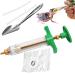 Baby Bird Feeding Kit 6PCS 20ML Baby Birds Feeding Syringe with Hose and Spoons Hand Feeding Device with Scale and Positioning Screw for Sick Bird