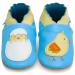 Baby Shoes with Soft Sole - Baby Girl Shoes - Baby Boy Shoes - Leather Toddler Shoes - Baby Walking Shoes 12-18 Months Chick