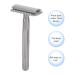 Safety Aircraft Double Edge Safety Razor | Ergonomic Brass Handle (Silver) - Buy Internationally at Your Store Name  - Buy Online on SooperMarket.com